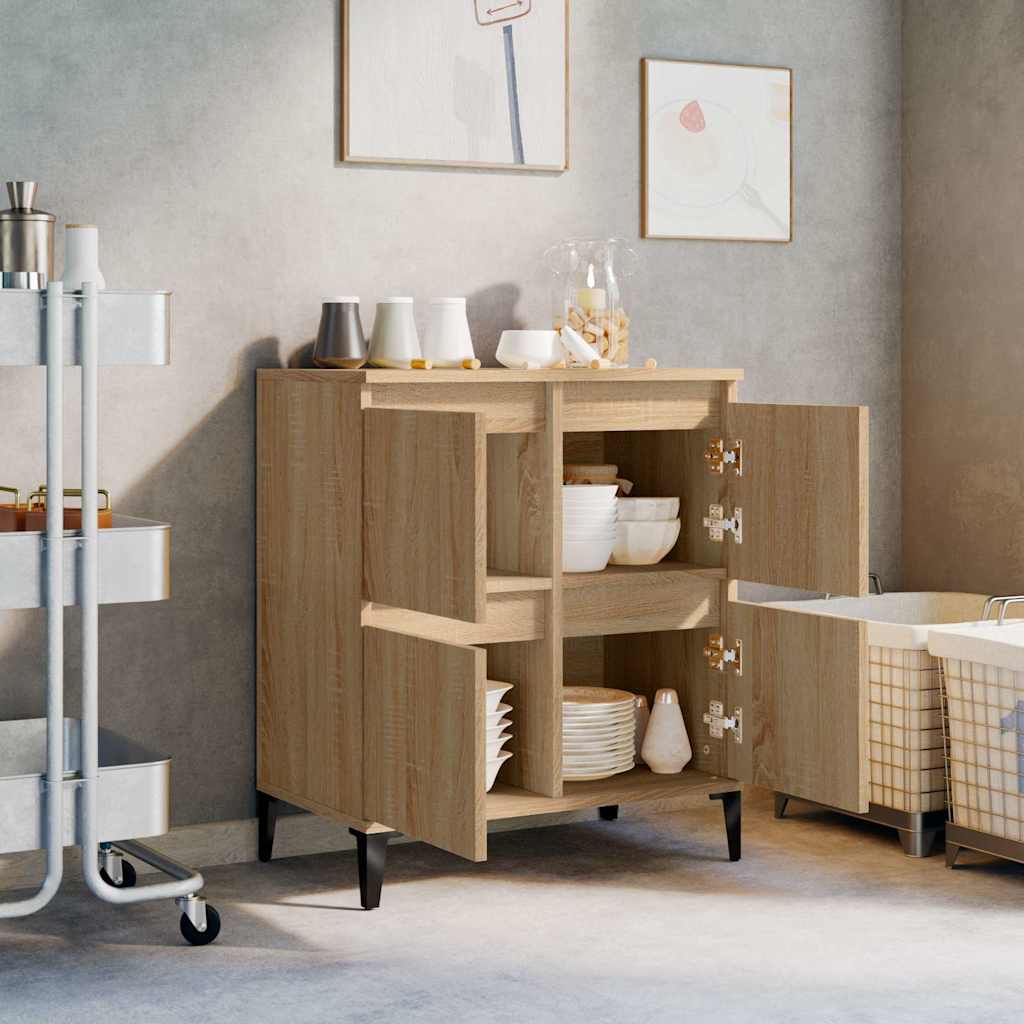 Sideboard Sonoma-Eiche 60x35x70 cm Holzwerkstoff
