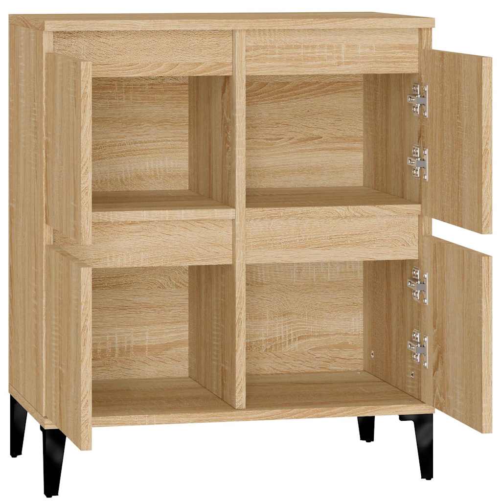 Sideboard Sonoma-Eiche 60x35x70 cm Holzwerkstoff