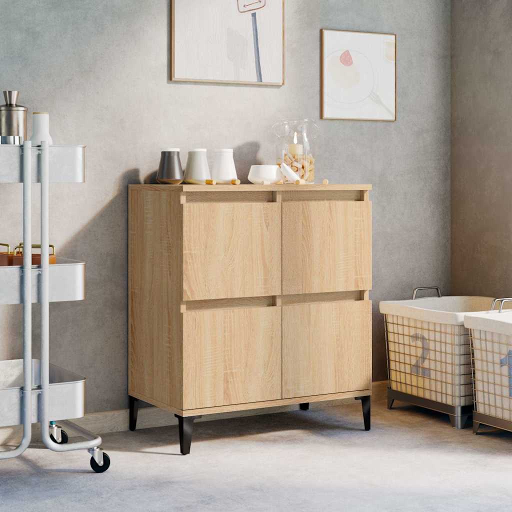 Sideboard Sonoma-Eiche 60x35x70 cm Holzwerkstoff