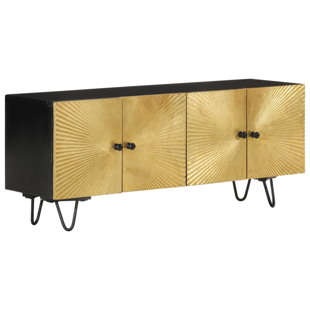 TV-Schrank 110x30x45 cm Massivholz Mango