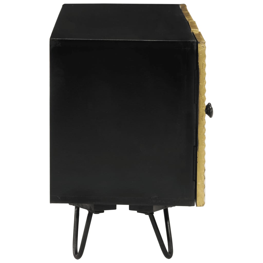 TV-Schrank 110x30x45 cm Massivholz Mango