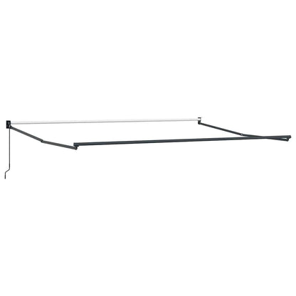 Ausziehbarer Sonnenschirmrahmen Anthrazit 400 x 300 cm