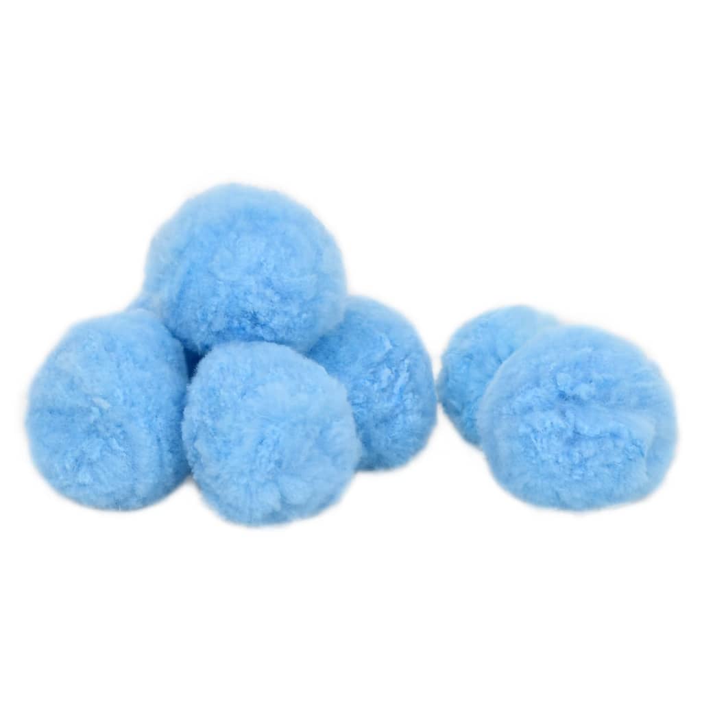 Pool-Filterbälle Antibakteriell Blau 1400 g Polyethylen