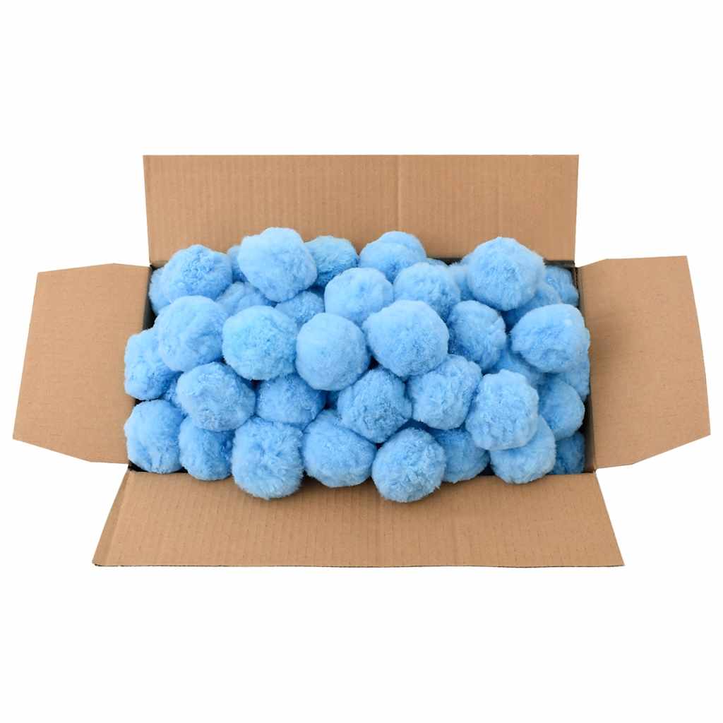 Pool-Filterbälle Antibakteriell Blau 2100 g Polyethylen