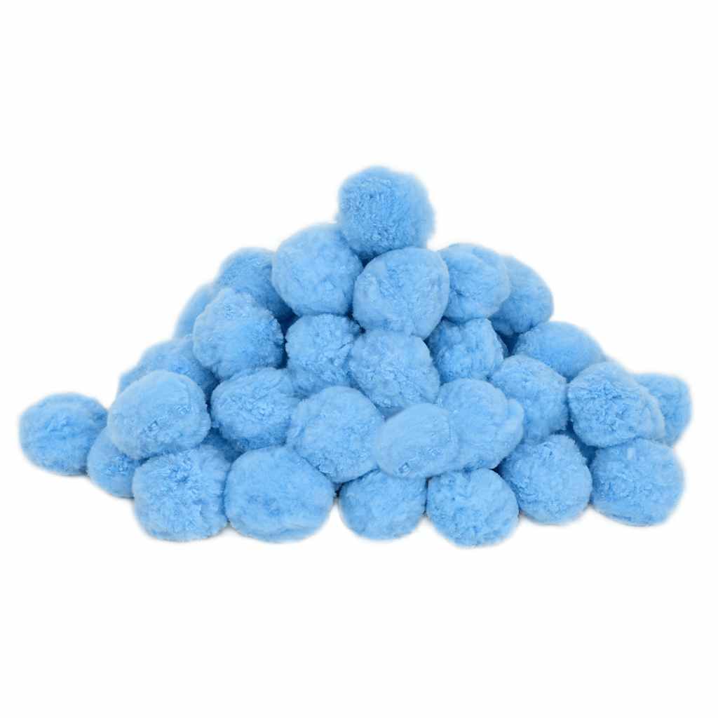 Pool-Filterbälle Antibakteriell Blau 2100 g Polyethylen