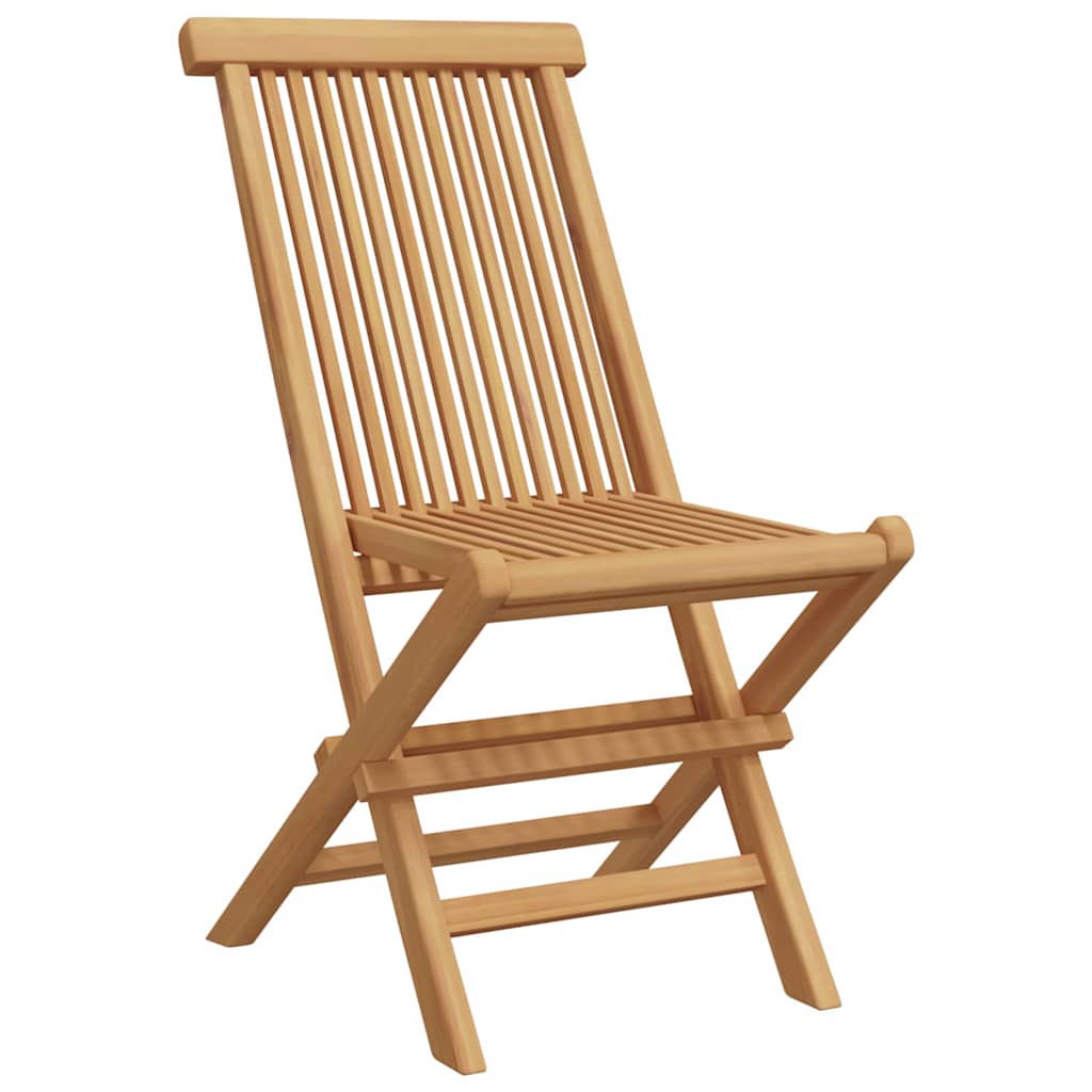 Garten Essgruppe 7 pcs Braun Massivholz Teak