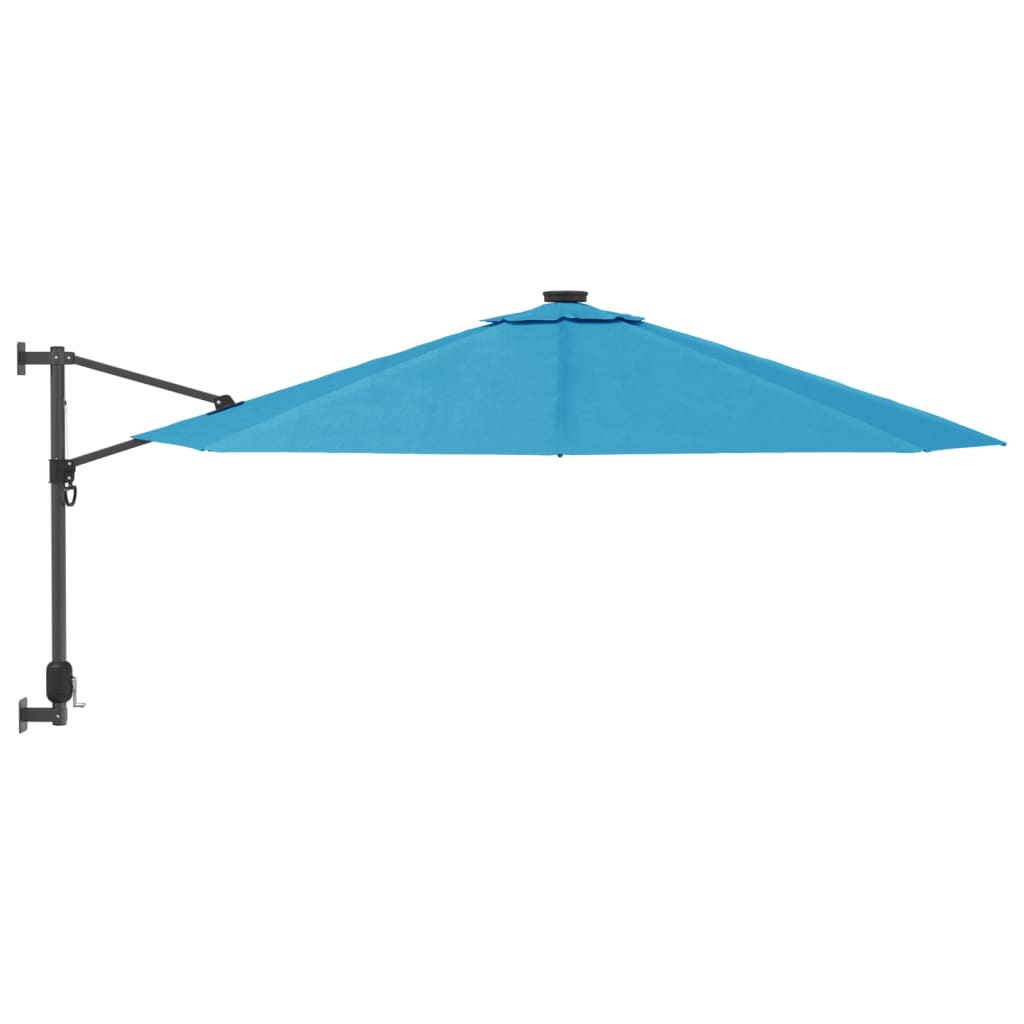 Parasol mural bleu mer 290 cm