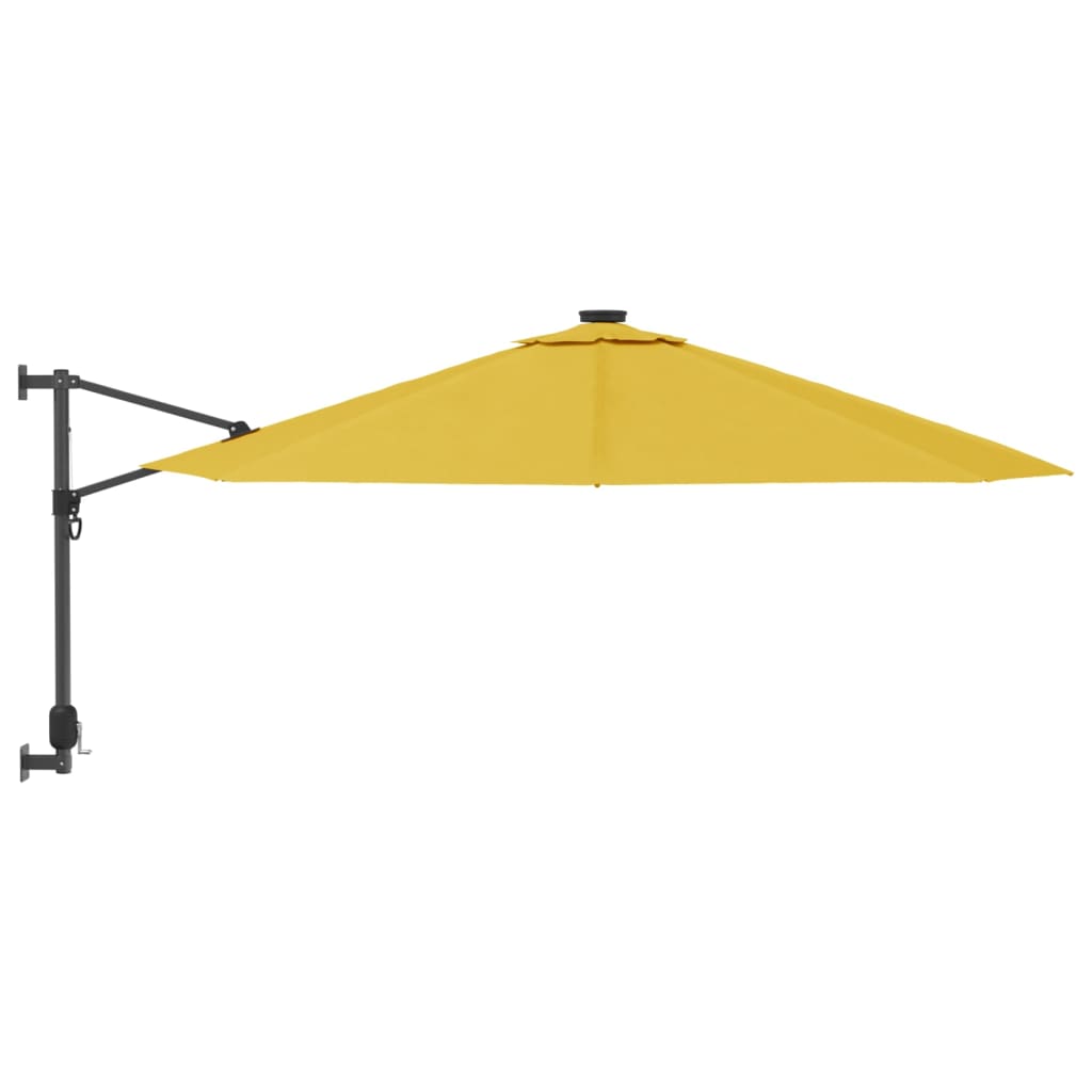 Parasol mural jaune 290 cm