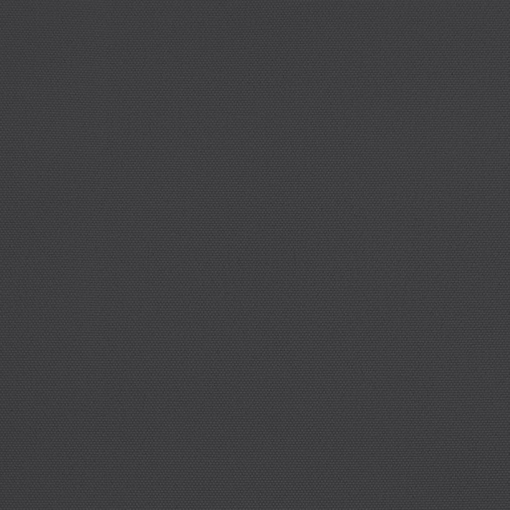 Doppel-Sonnenschirm mit LED-Leuchten Schwarz 449x265 cm