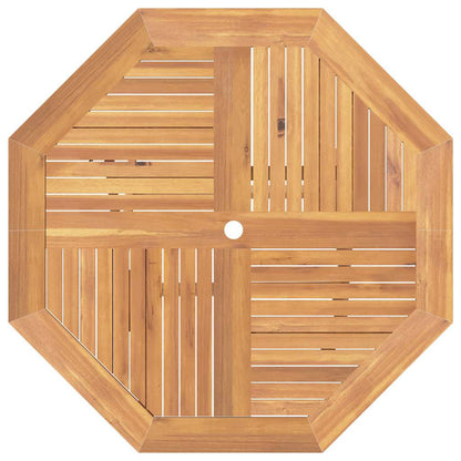 Gartentisch Klappbar 110x110x75 cm Massivholz Teak