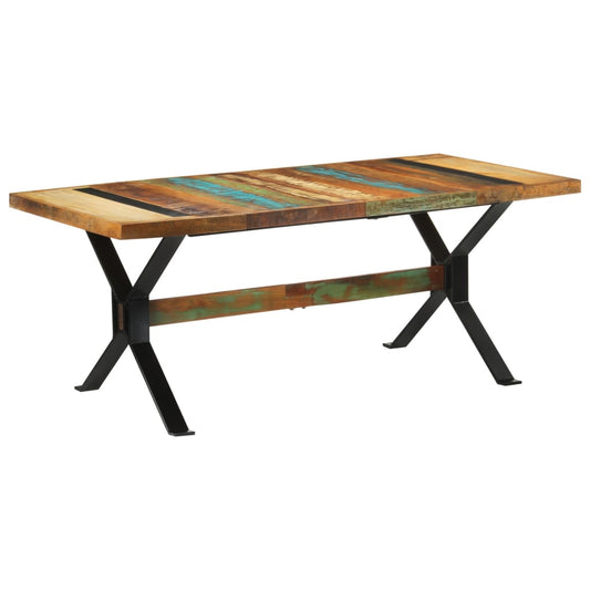 Esstisch 180x90x73 cm Massives Altholz