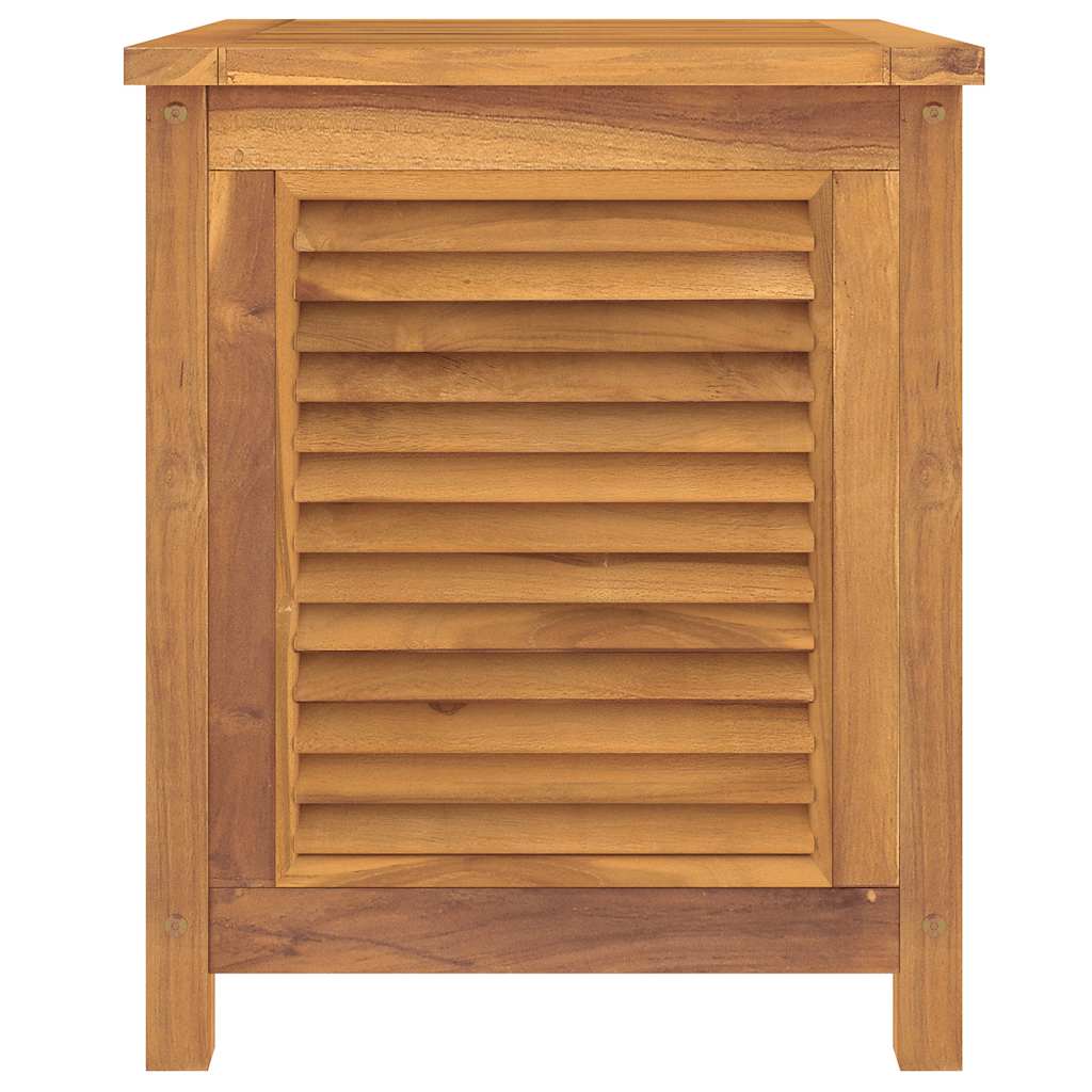 Gartenbox mit Beutel 60x50x58 cm Massivholz Teak