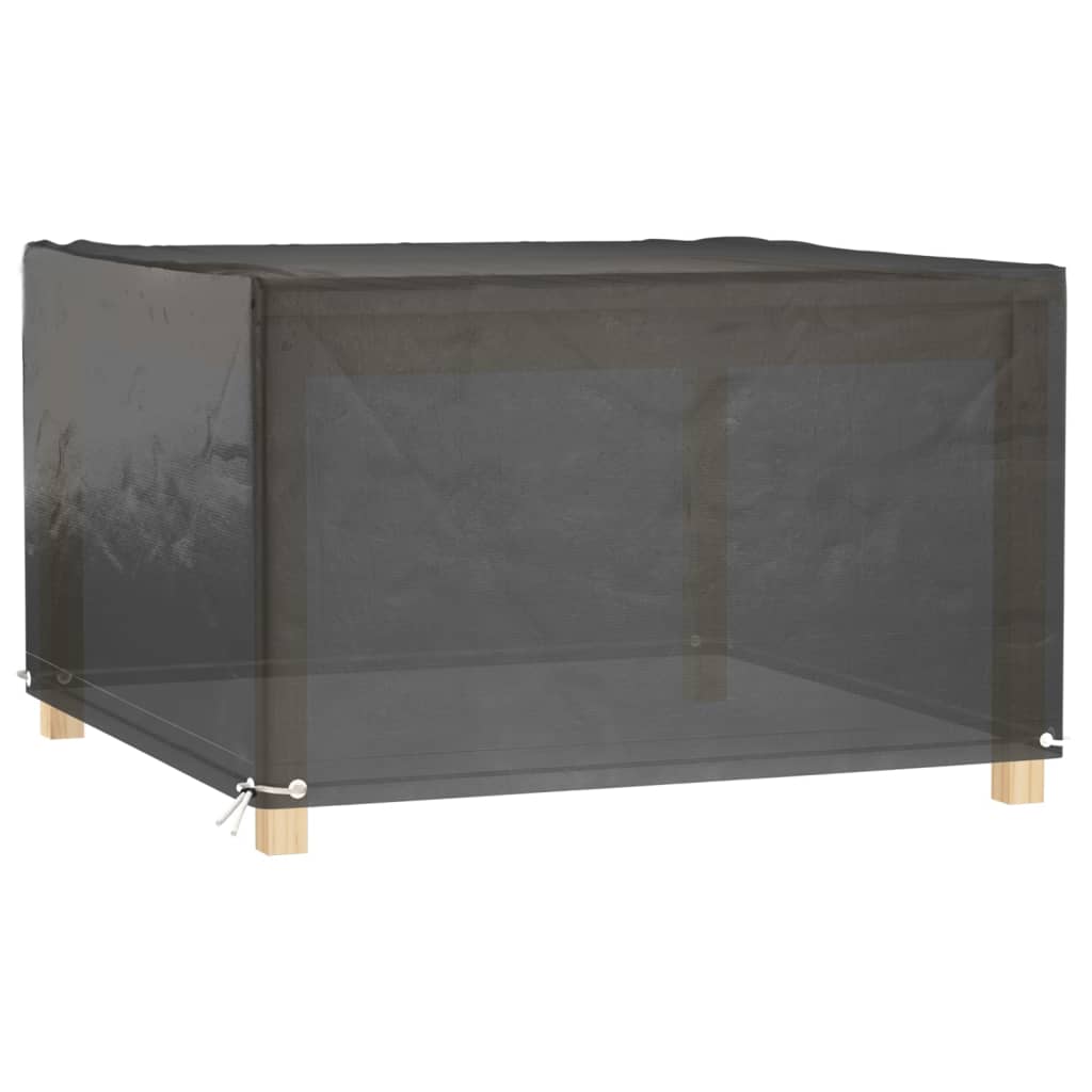 Gartenmöbel-Abdeckung 8 Ösen 125x125x75 cm Quadratisch
