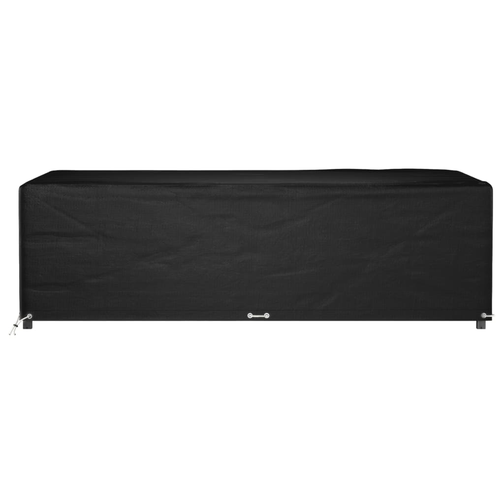 Gartenmöbel-Abdeckung 12 Ösen 227x152x65 cm Rechteckig