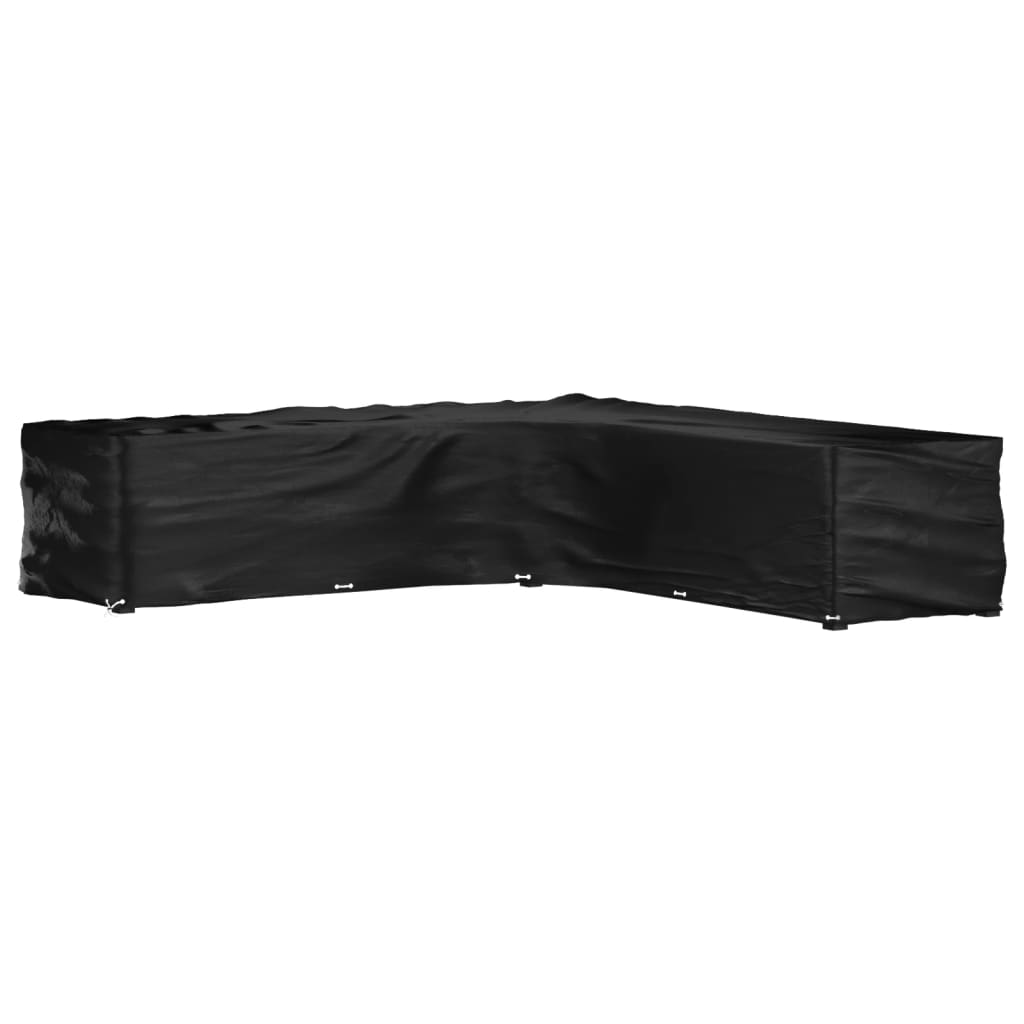 Gartenmöbel-Abdeckung in L-Form 20 Ösen 300x300x70 cm