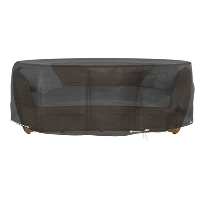 Abdeckung für Lounge-Insel 8 Ösen Ø188x50 cm Rund