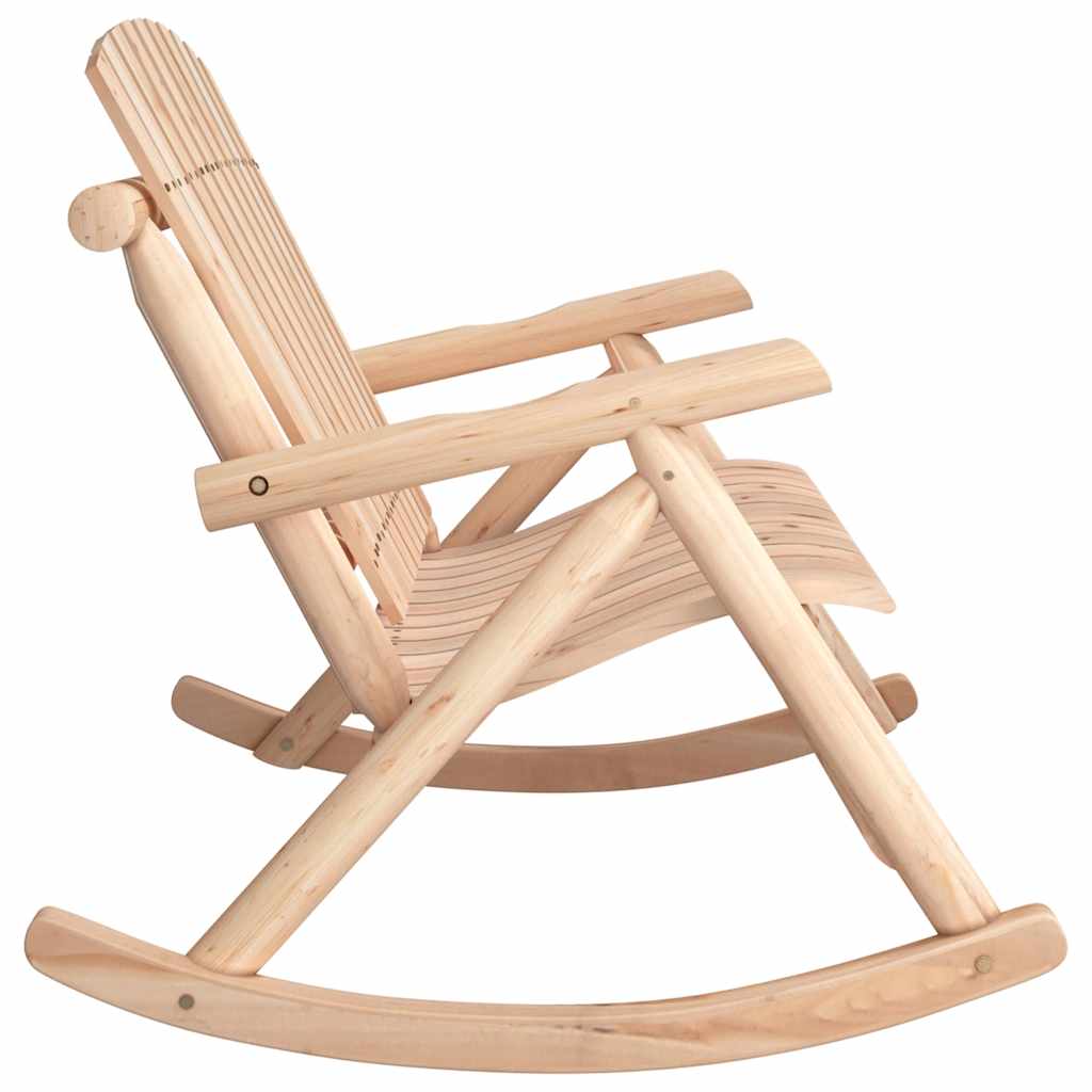 Garten-Schaukelbank 2-Sitzer 123x96x102 cm Massivholz Fichte