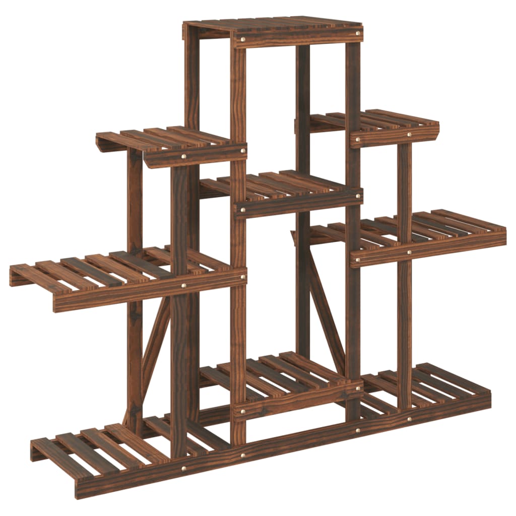 Blumenständer 110x25x96 cm Massivholz Tanne