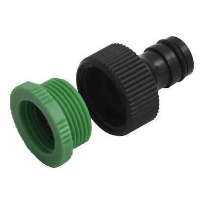 Gartenschlauch mit Kupplung-Set Grün 0,5" 20 m PVC