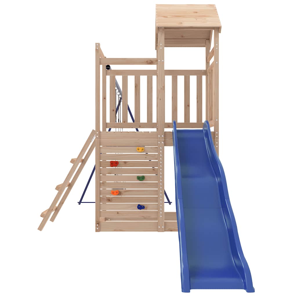Spielturm Massivholz Kiefer