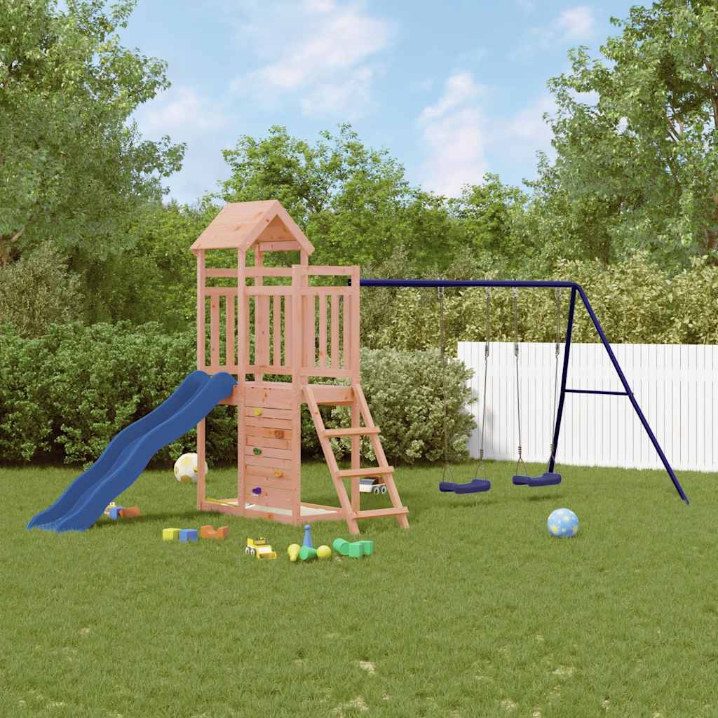 Spielturm Massivholz Douglasie