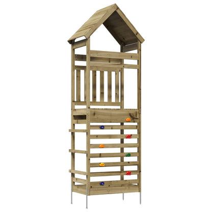 Outdoor-Spielturm Natur 53 x 85 x 264 cm