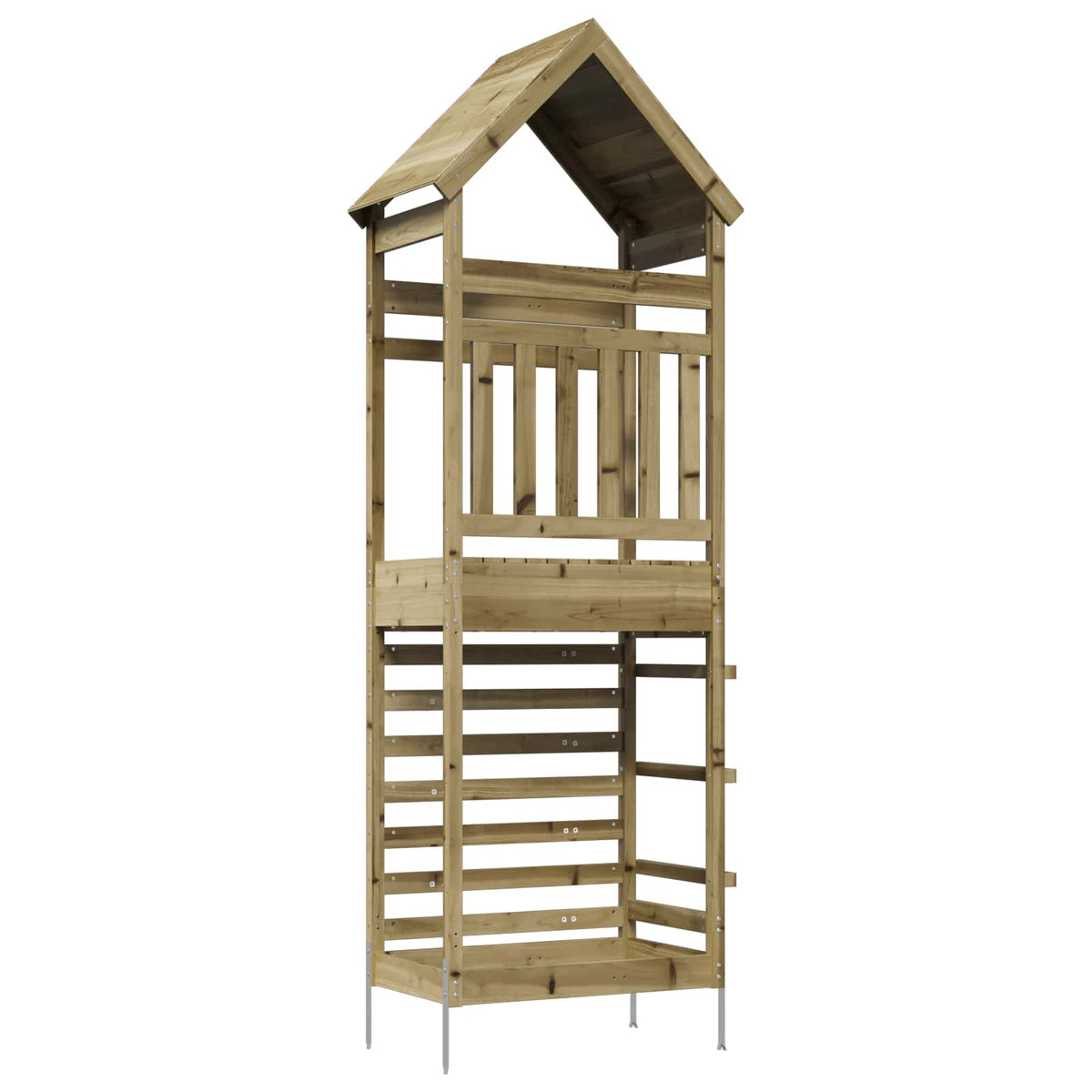 Outdoor-Spielturm Natur 53 x 85 x 264 cm