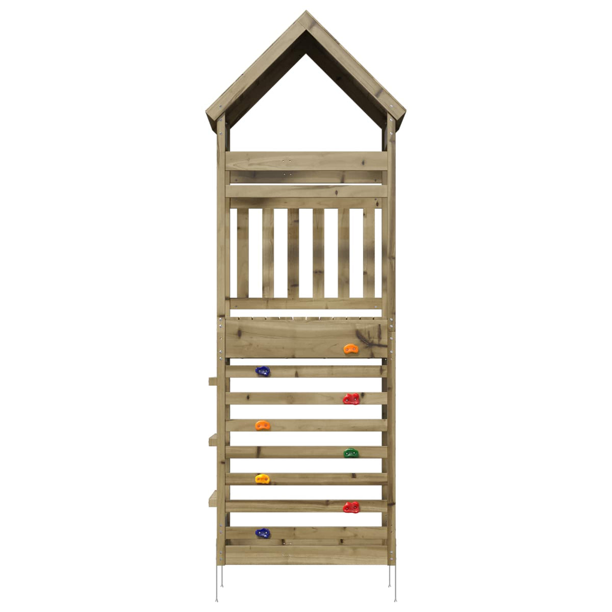 Outdoor-Spielturm Natur 53 x 85 x 264 cm
