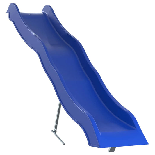 Kinderrutsche Blau 210x40 cm Polypropylen