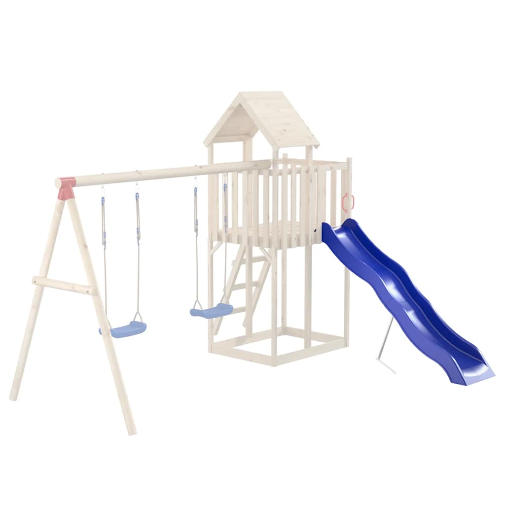 Kinderrutsche Blau 210x40 cm Polypropylen