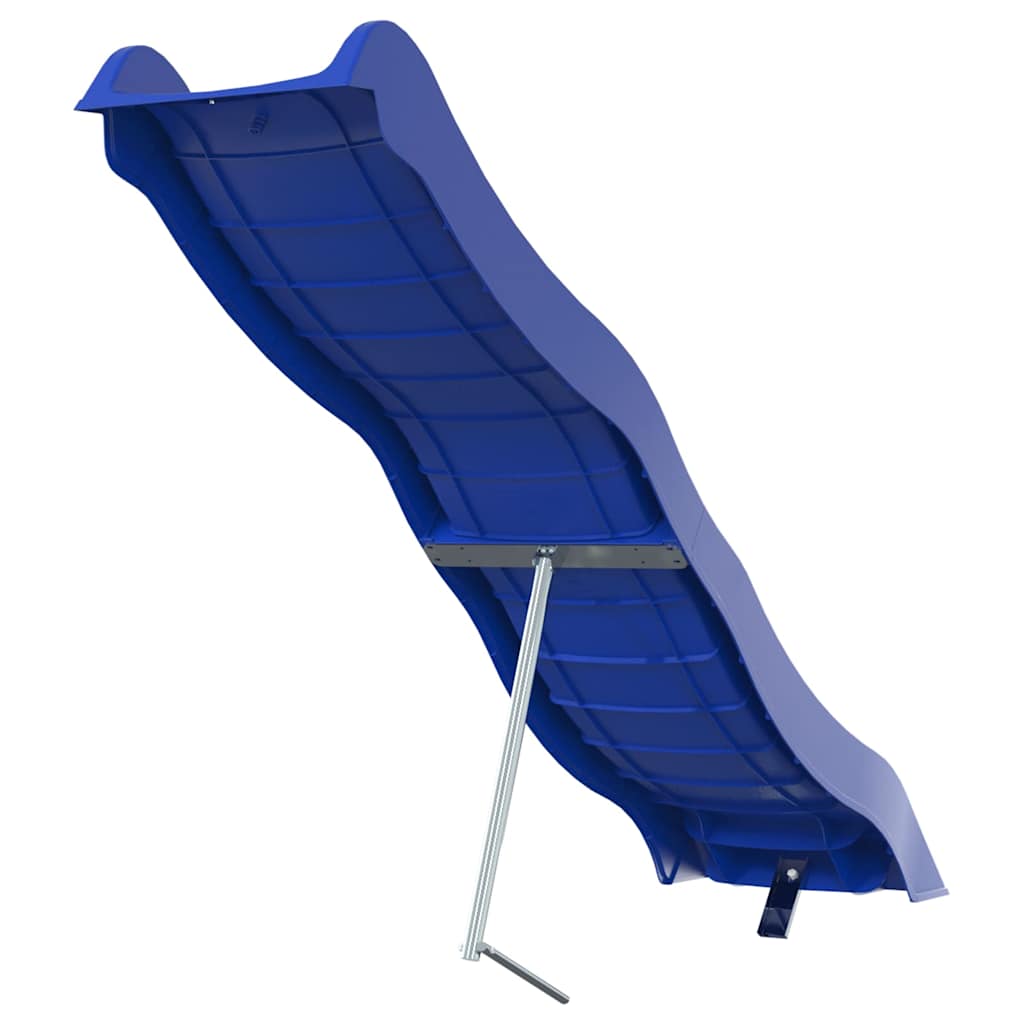 Kinderrutsche Blau 210x40 cm Polypropylen