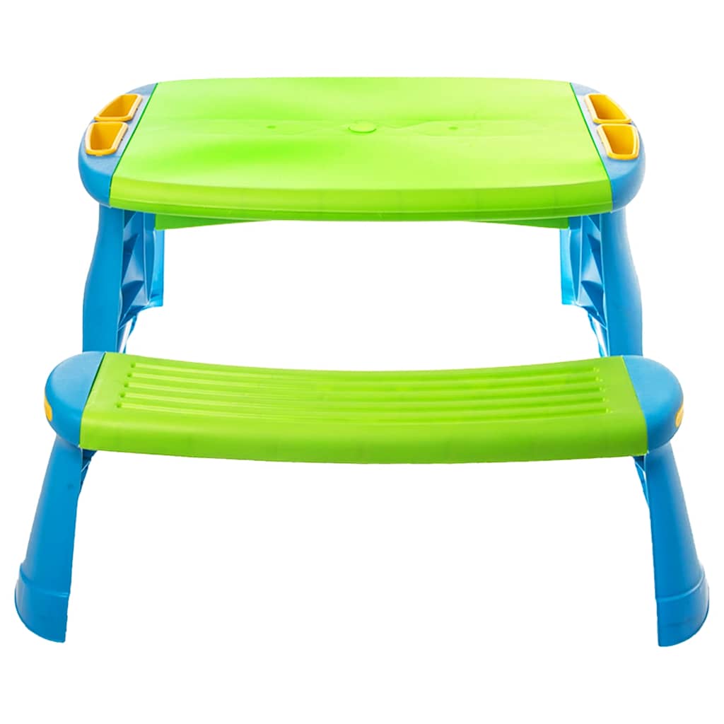 Banc de pique-nique pour enfants 89,5x84,5x48 cm polypropylène