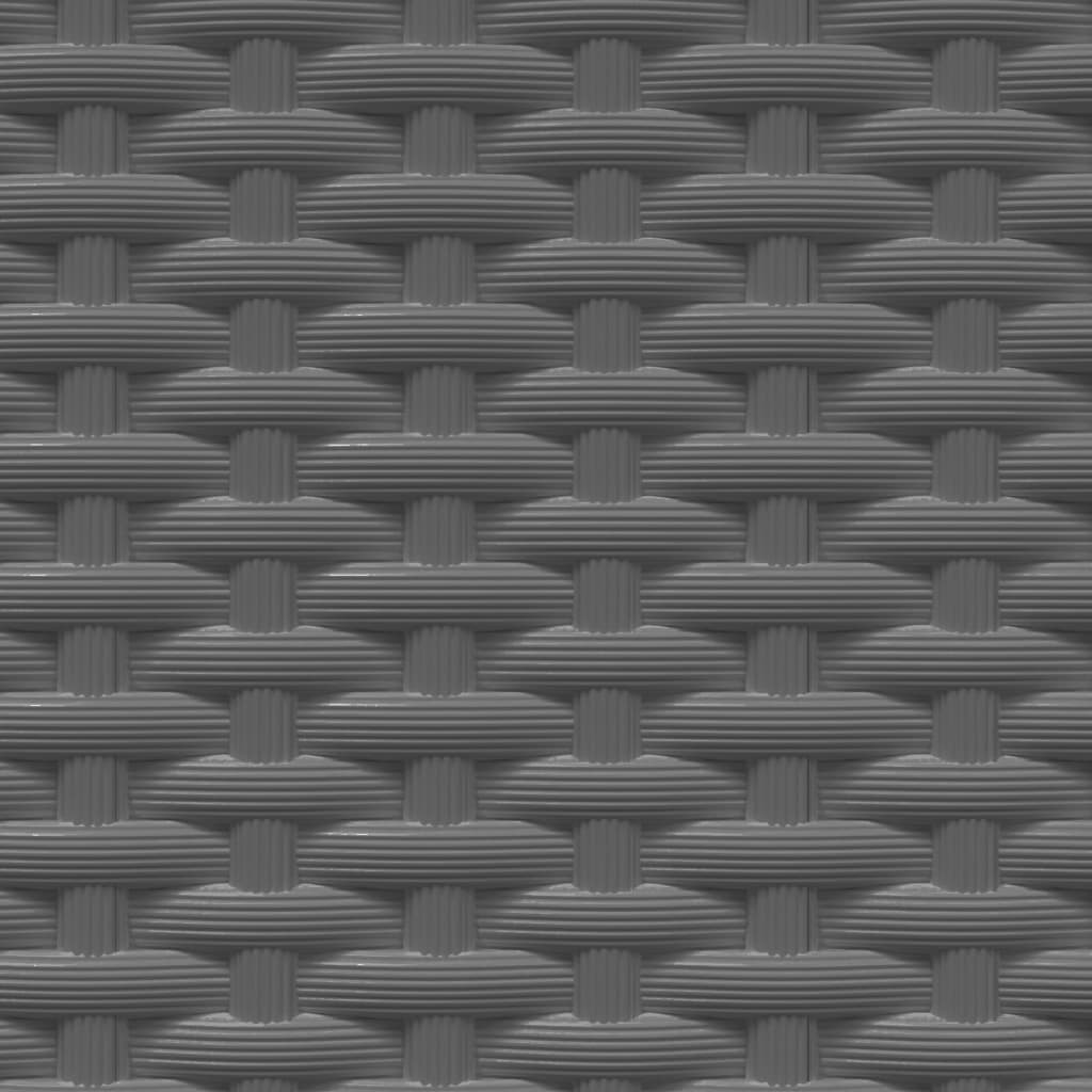 Pflanzkübel 4 Stk. Schwarz 30x30x37 cm Polypropylen