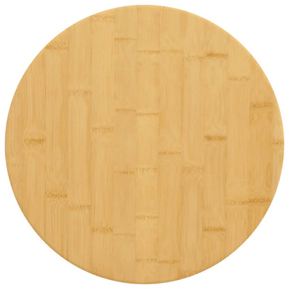 Tischplatte Ø50x1,5 cm Bambus