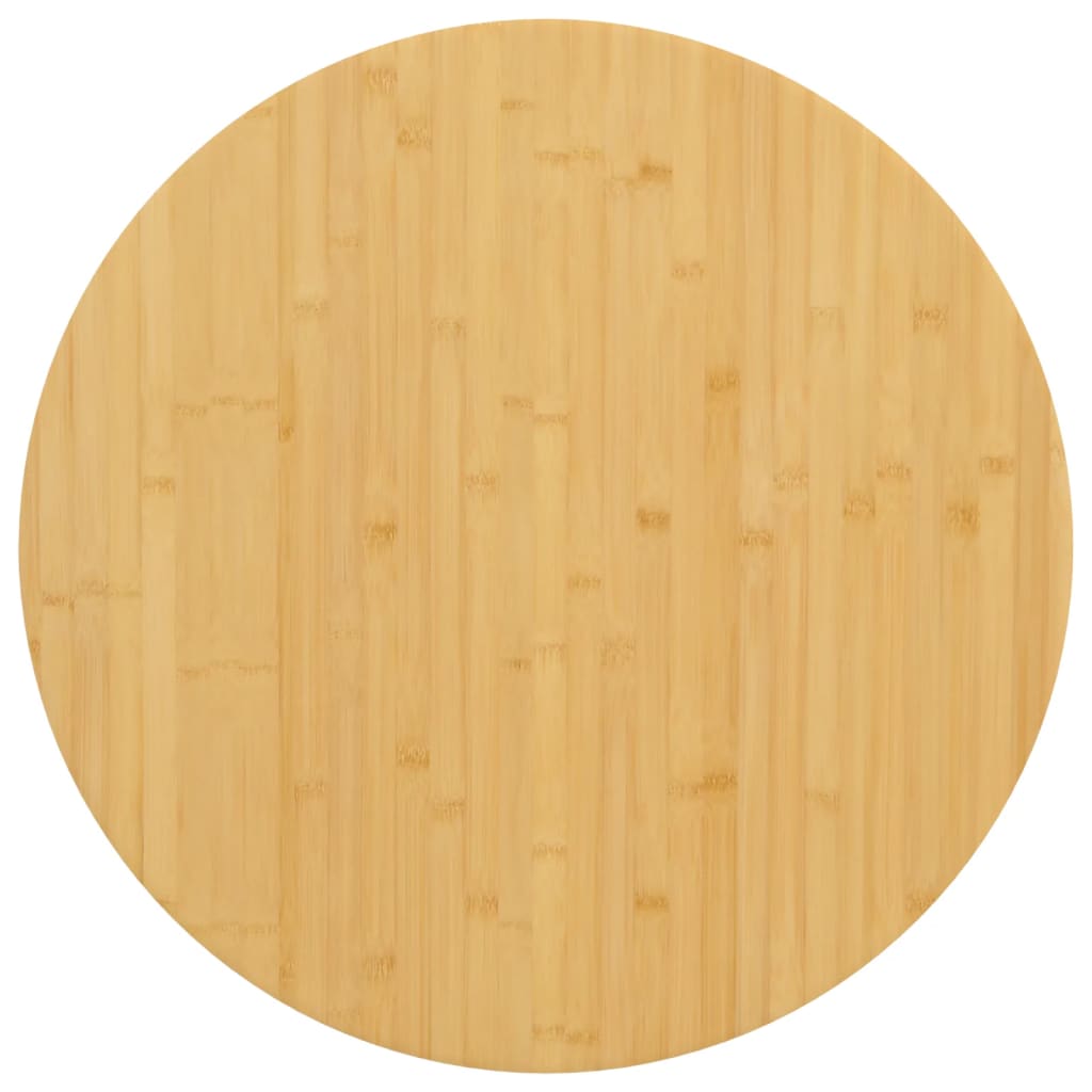Tischplatte Ø70x1,5 cm Bambus
