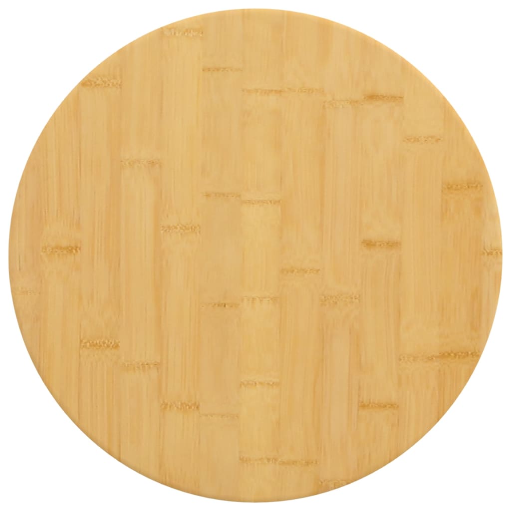 Tischplatte Ø30x2,5 cm Bambus