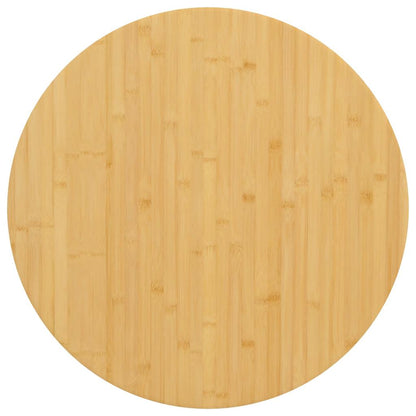 Tischplatte Ø70x2,5 cm Bambus
