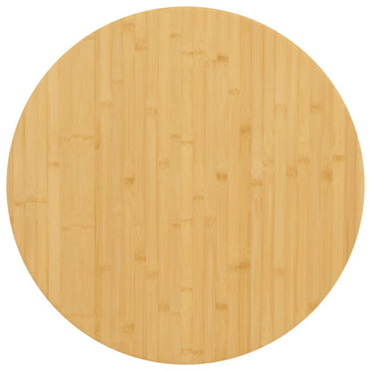 Tischplatte Ø60x4 cm Bambus