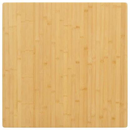 Tischplatte 70x70x1,5 cm Bambus