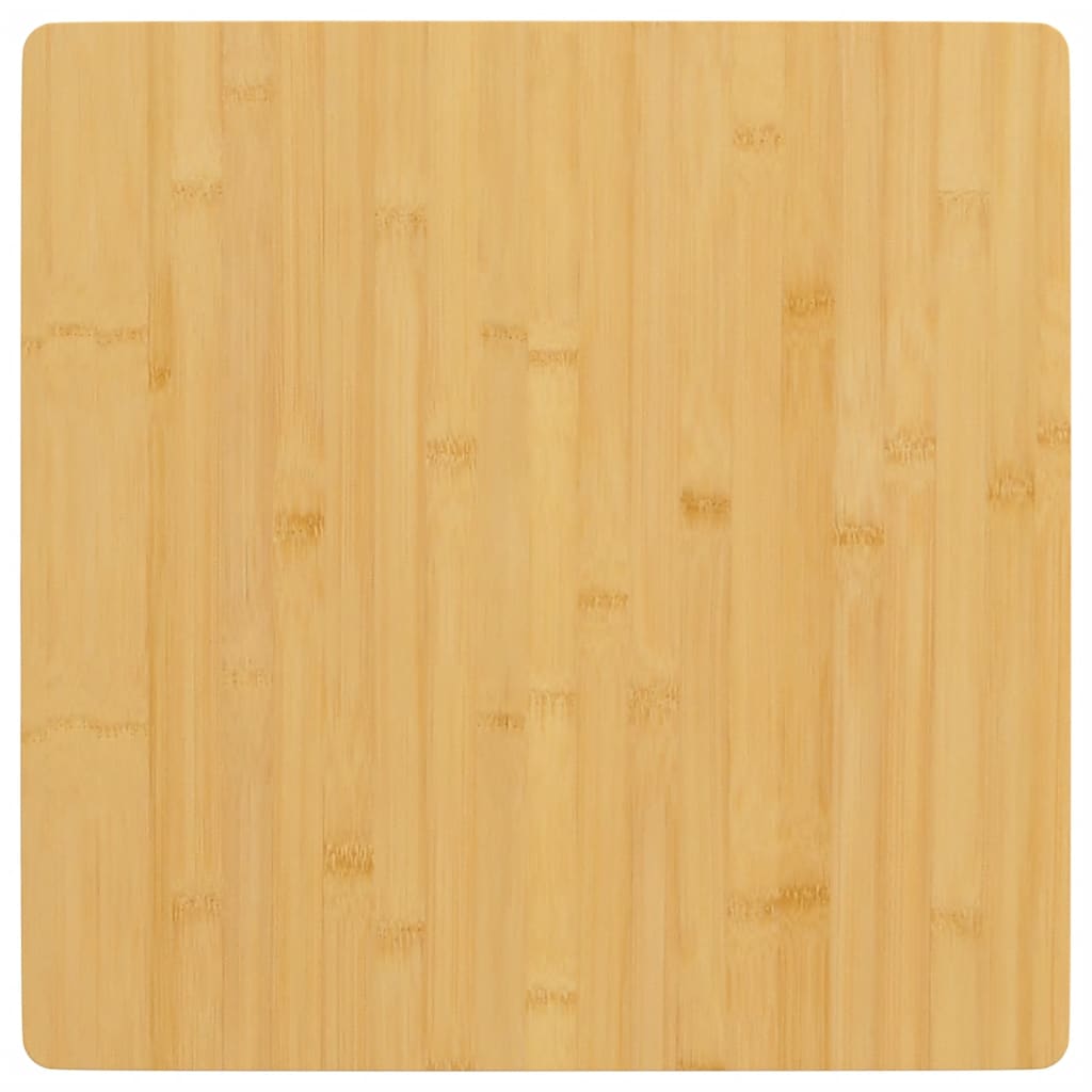 Tischplatte 50x50x2,5 cm Bambus