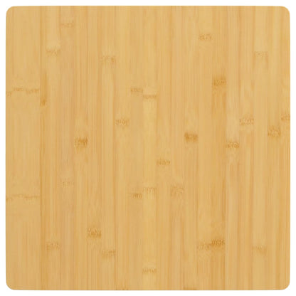 Tischplatte 60x60x4 cm Bambus