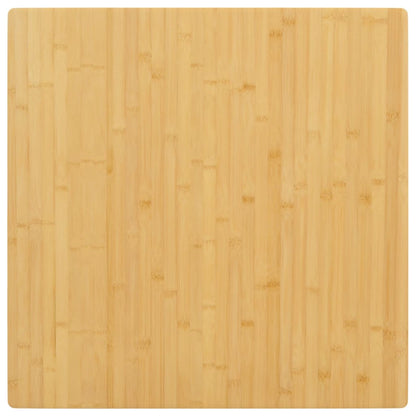 Tischplatte 70x70x4 cm Bambus
