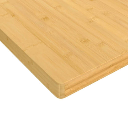 Tischplatte 70x70x4 cm Bambus
