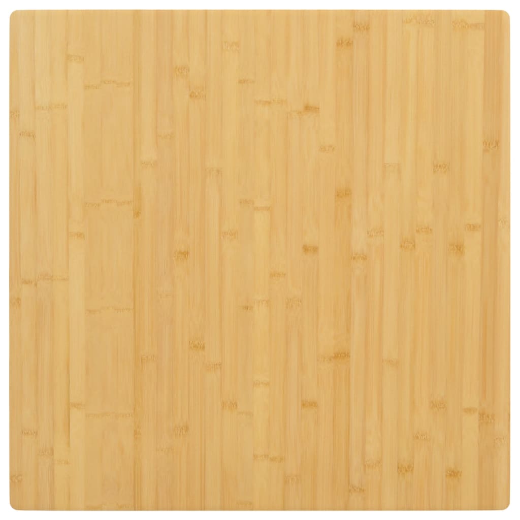 Tischplatte 80x80x4 cm Bambus