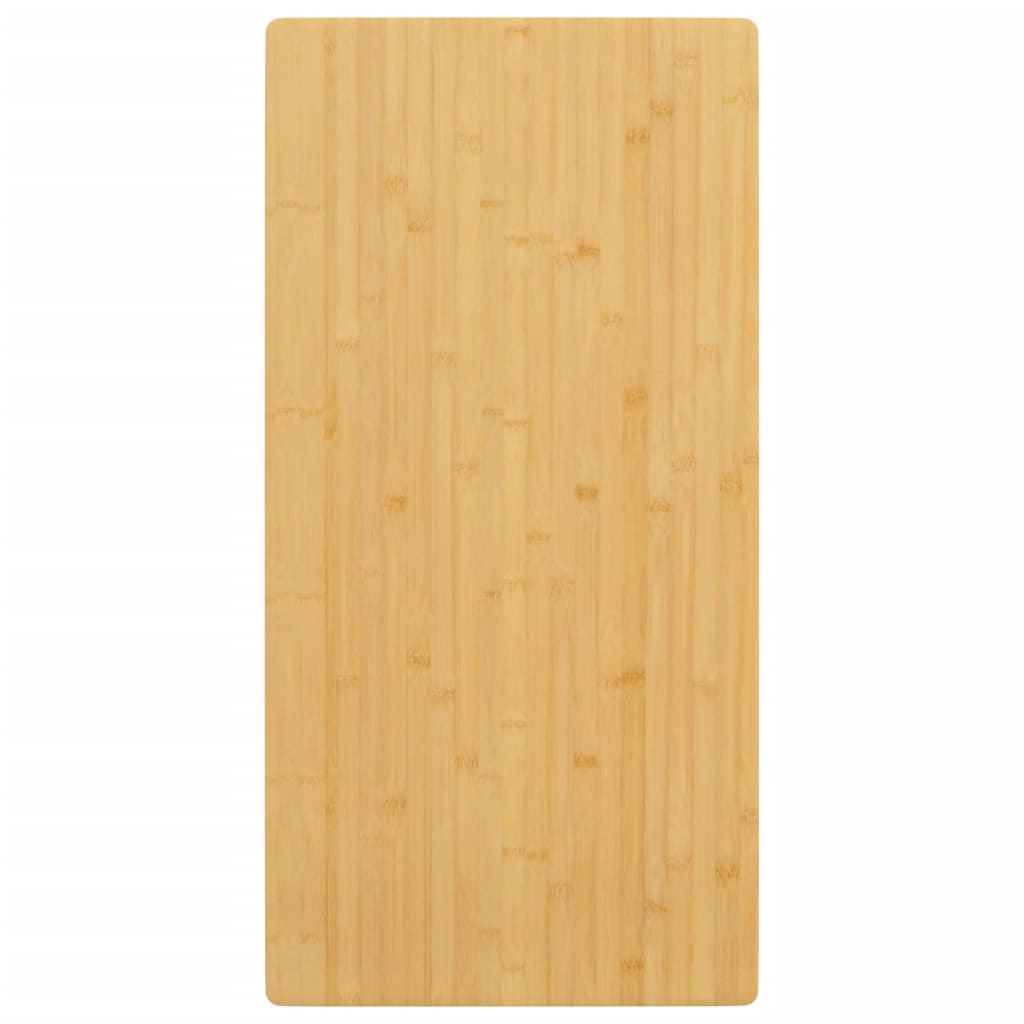 Tischplatte 40x80x2,5 cm Bambus