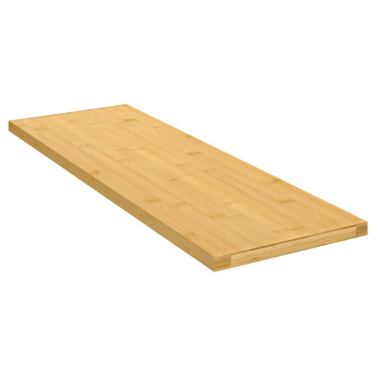 Wall shelf 60x20x1.5 cm bamboo