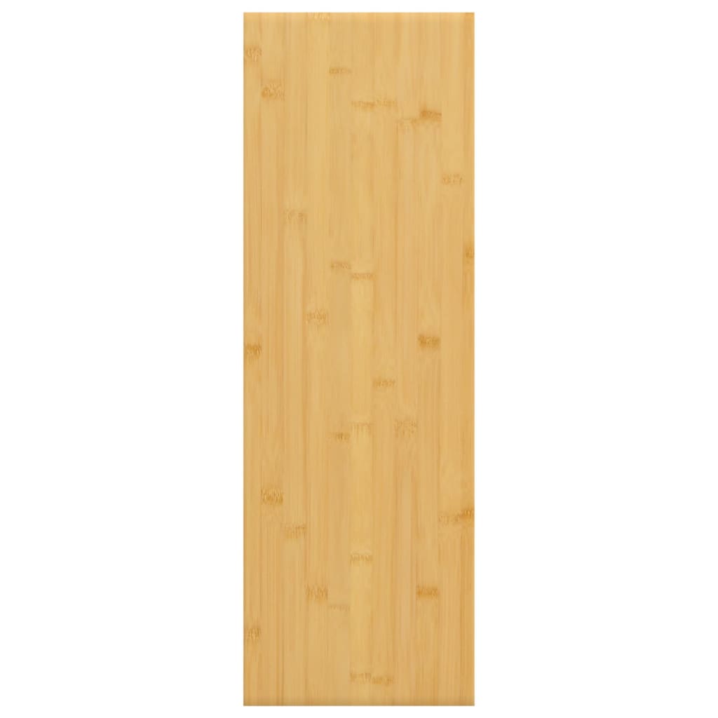 Wall shelf 60x20x1.5 cm bamboo