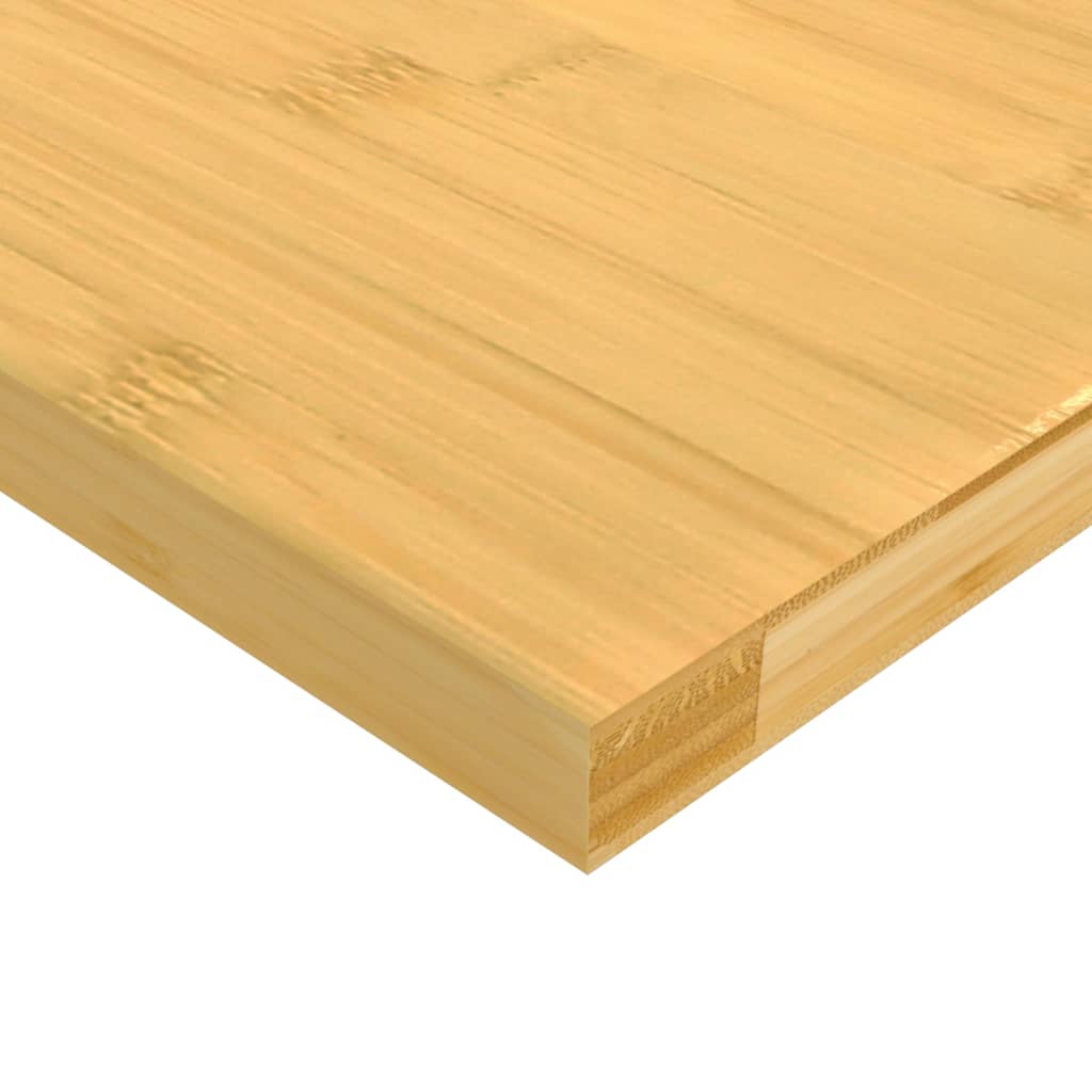 Wall shelf 60x20x1.5 cm bamboo