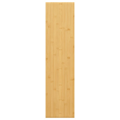 Wandregal 80x20x1,5 cm Bambus