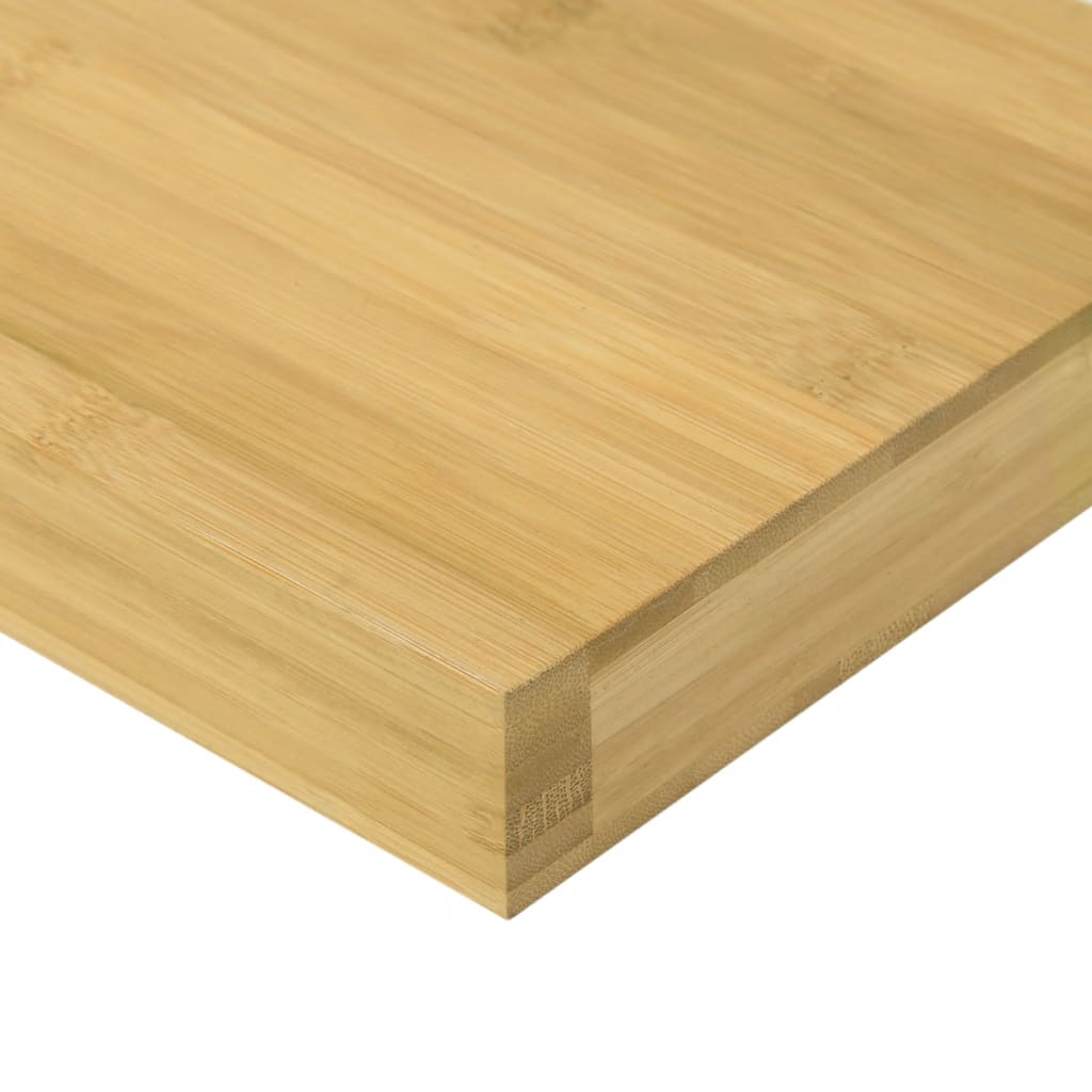 Wall shelf 60x20x4 cm bamboo